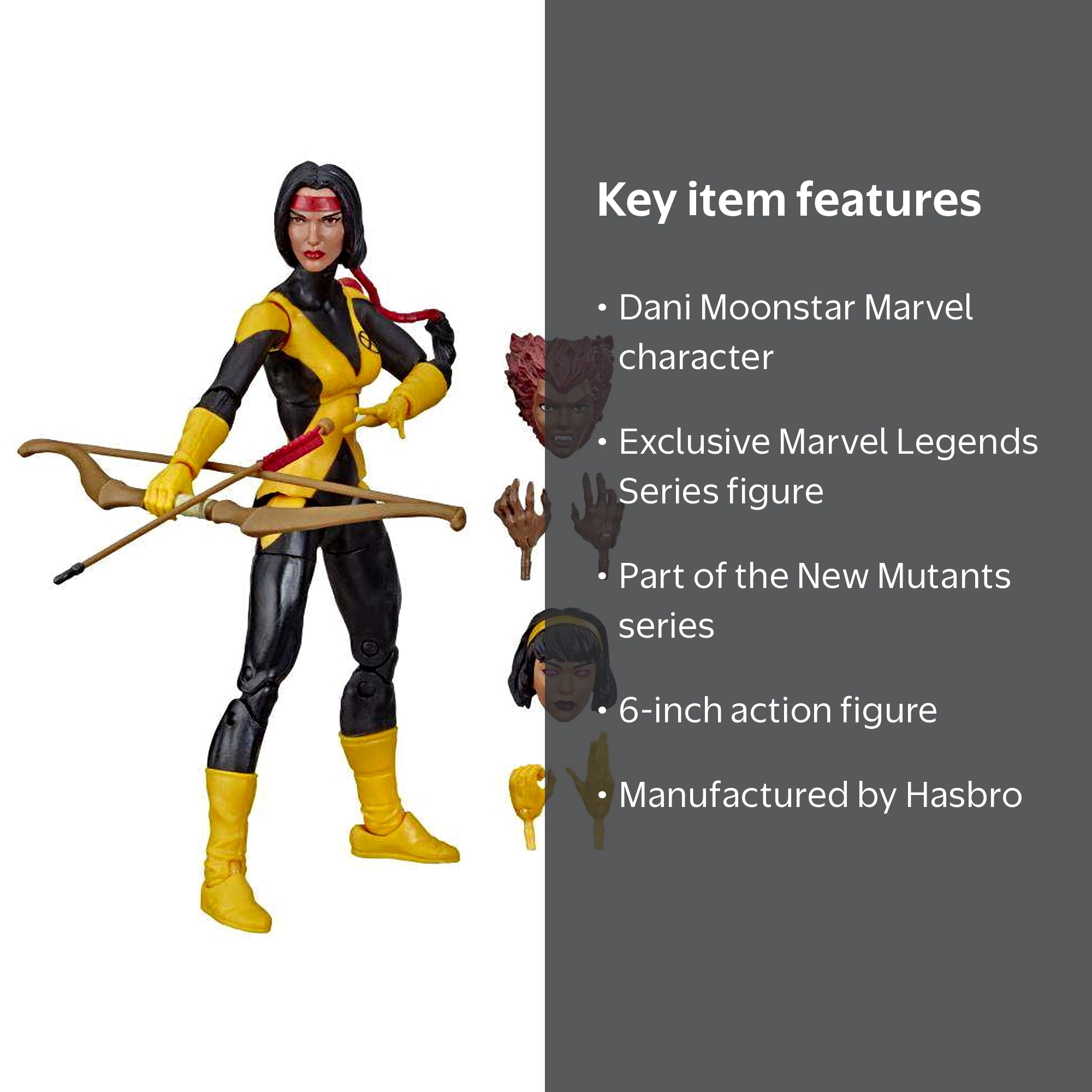 Hasbro Marvel Legends New Mutants Dani Moonstar Exclusive Figure