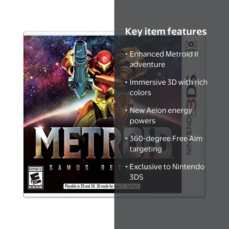 Nintendo Metroid: Samus Returns (ctrpa9ae) - Walmart.com