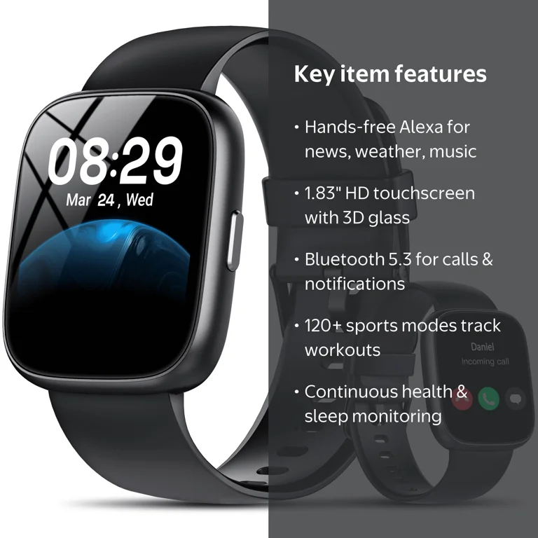 Cillso Smart Watch for Android and iPhone with 1.83 display picture 1