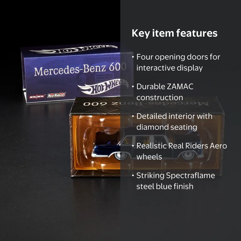Hot Wheels RLC Exclusive 1964 Mercedes-Benz 600 - Walmart.com