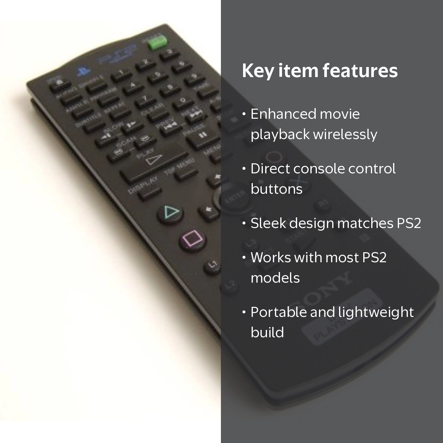 Playstation 2 Dvd Remote Control - Walmart.com