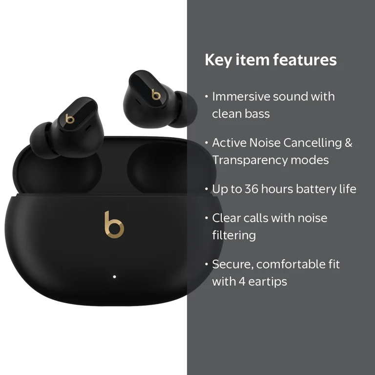 Free Shipping! Beats by Dr. Dre Studio Buds Plus Wireless Noise