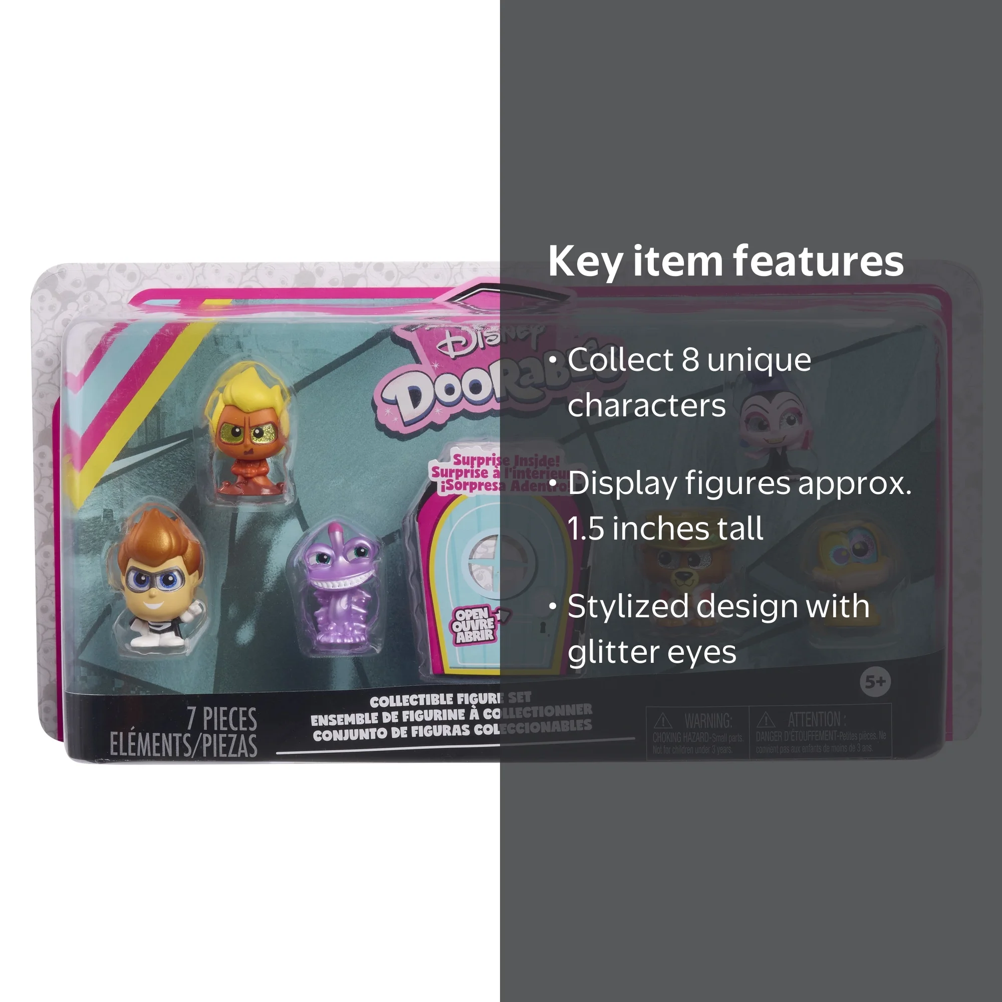 Disney Doorables Collectible Figurine Set for Boys and Girls Ages