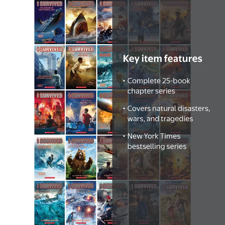 I Survived: Thrilling Complete Series Collection by Lauren Tarshis