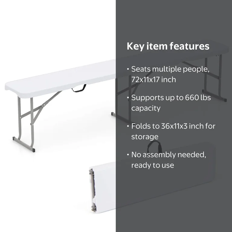 KJ★バーベルプレートセット10×2 5×2 2.5×6 1.25×6 Costway, Portable Folding Bench, 72