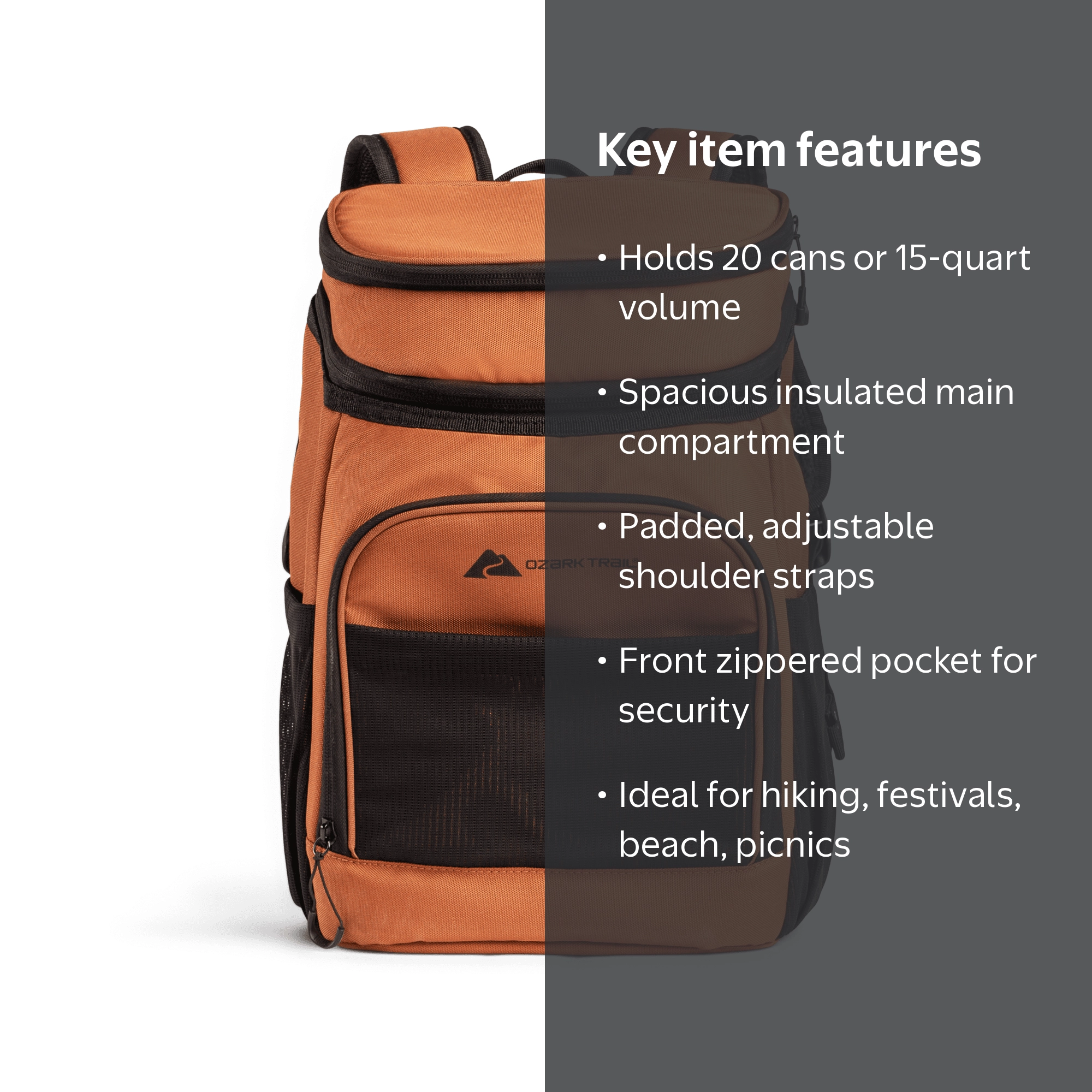 3-wheel bicycle Electric Fat Trike Kids' With the new Gregory Nano Backpack 14L Color:Saddle Pebble