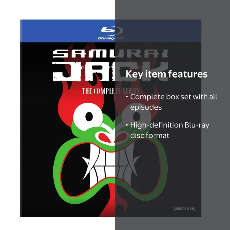 Turner Home Ent Samurai Jack: Complete Series Box Set, Animation