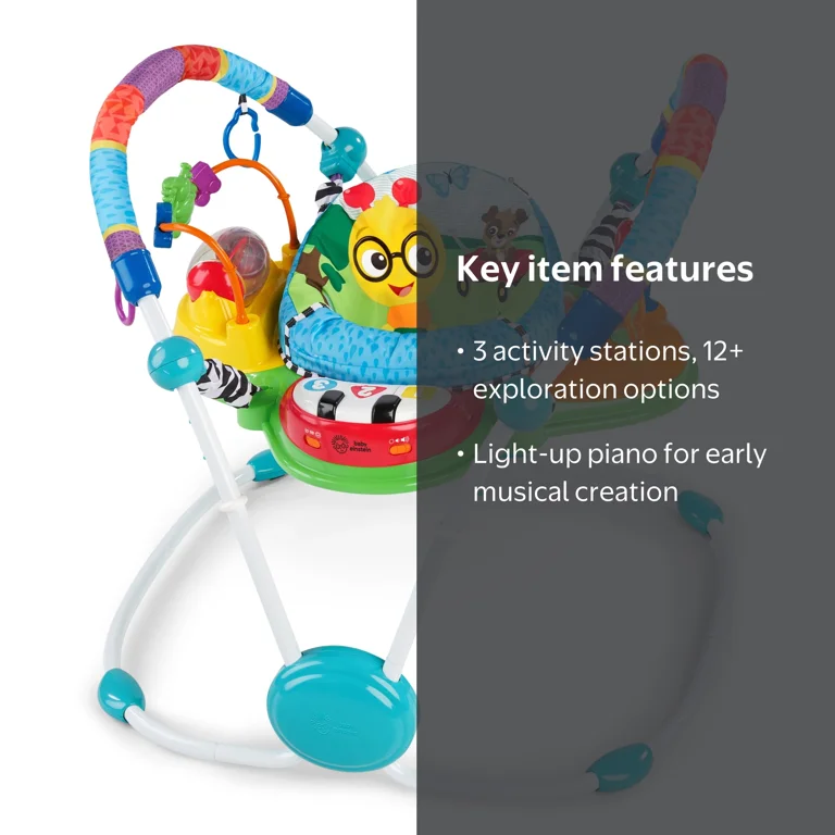 Baby Einstein, Neighborhood Friends Activity Jumper, Multicolor