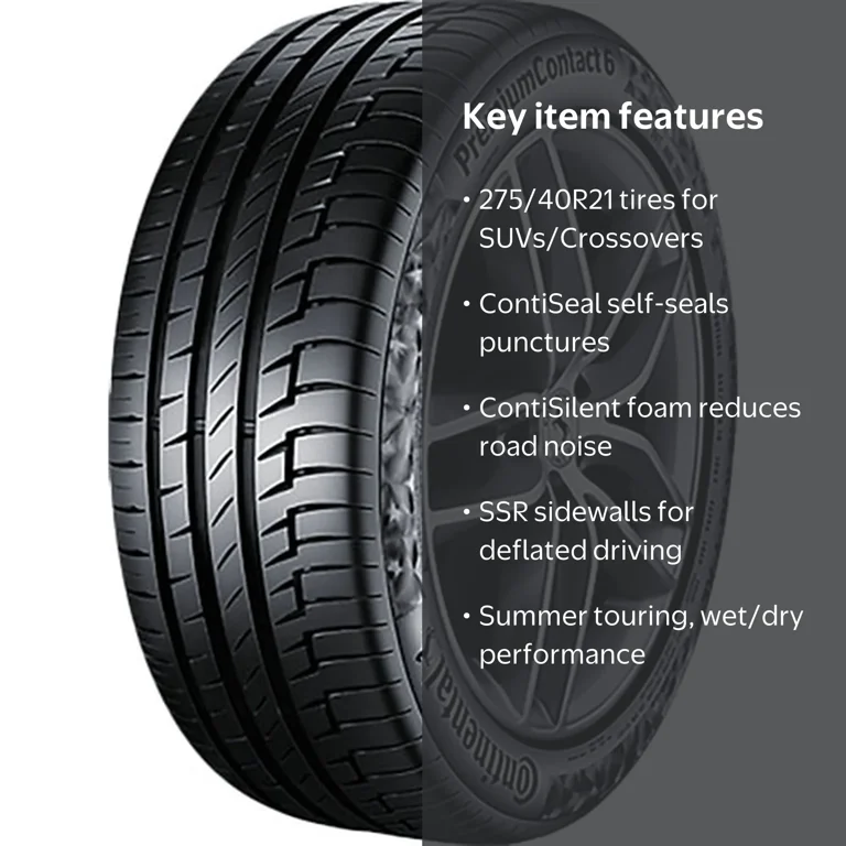 Continental PremiumContact 6 UHP Summer 275/40R21 107Y XL SUV