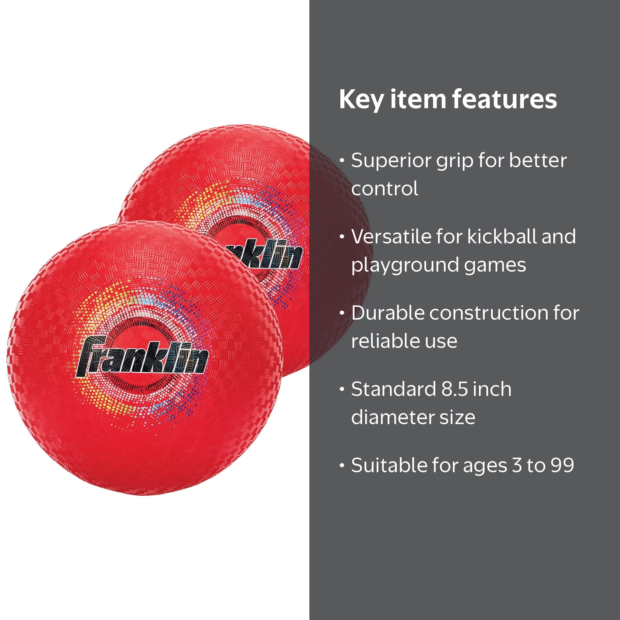 Regent Sports Four Square Playground Ball - 8.5