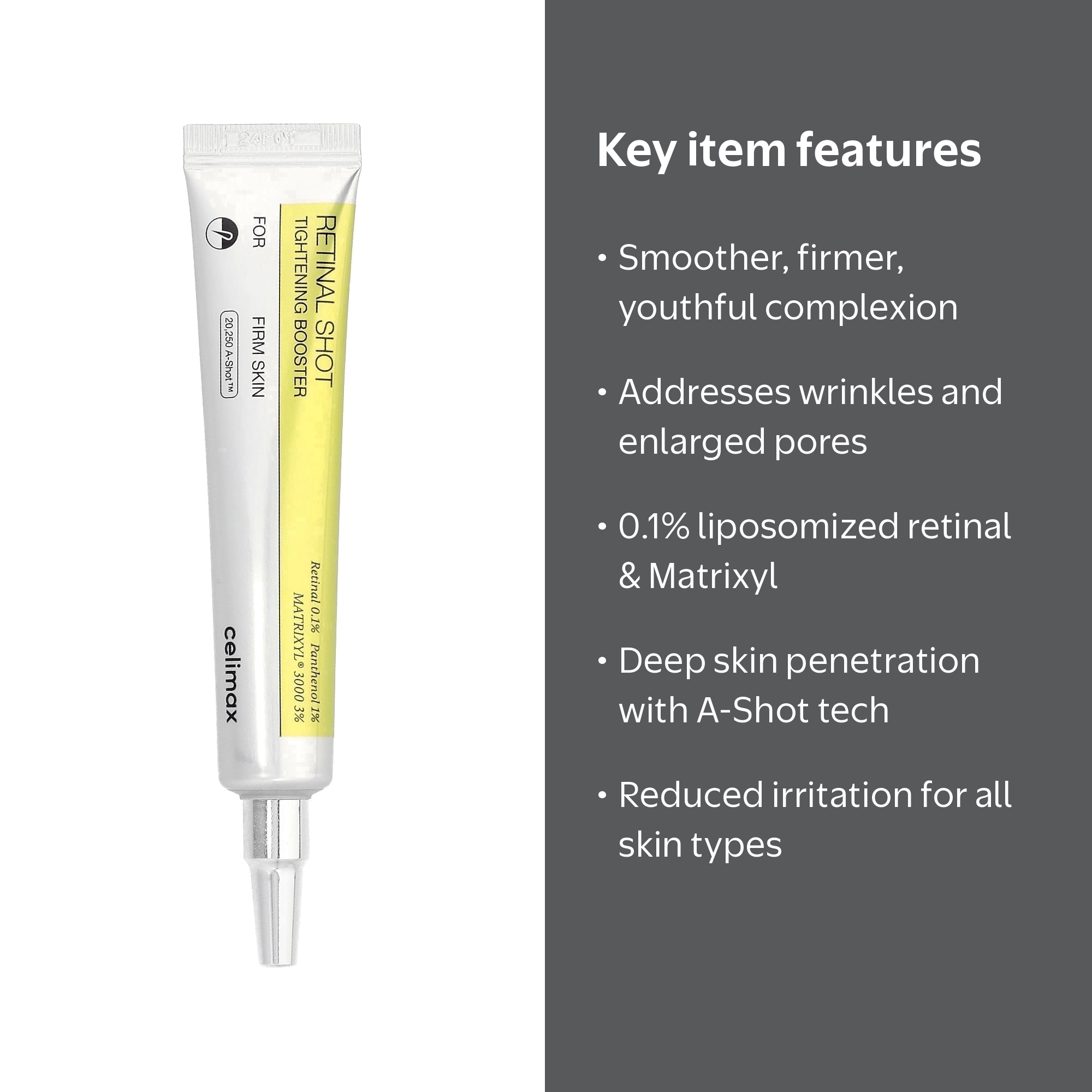 Celimax The Vita-A Retinal Shot Tightening Booster Cream, 15 mL