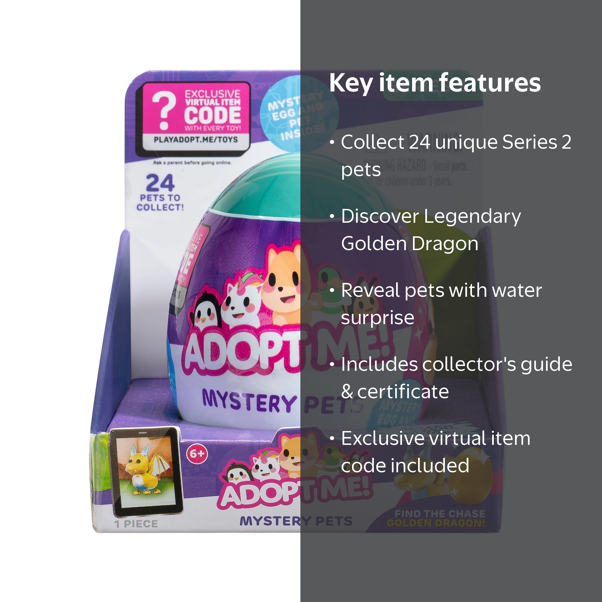Adopt Me!, Mystery Collectible Toy Pets, 2