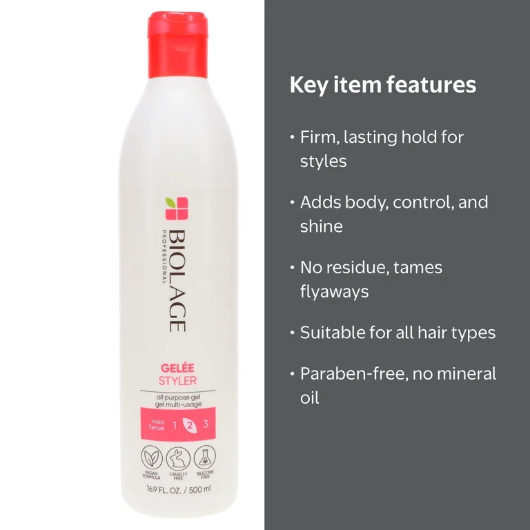 Matrix Biolage Styling Gelee Finishing Gel for Unisex - 16.9 oz