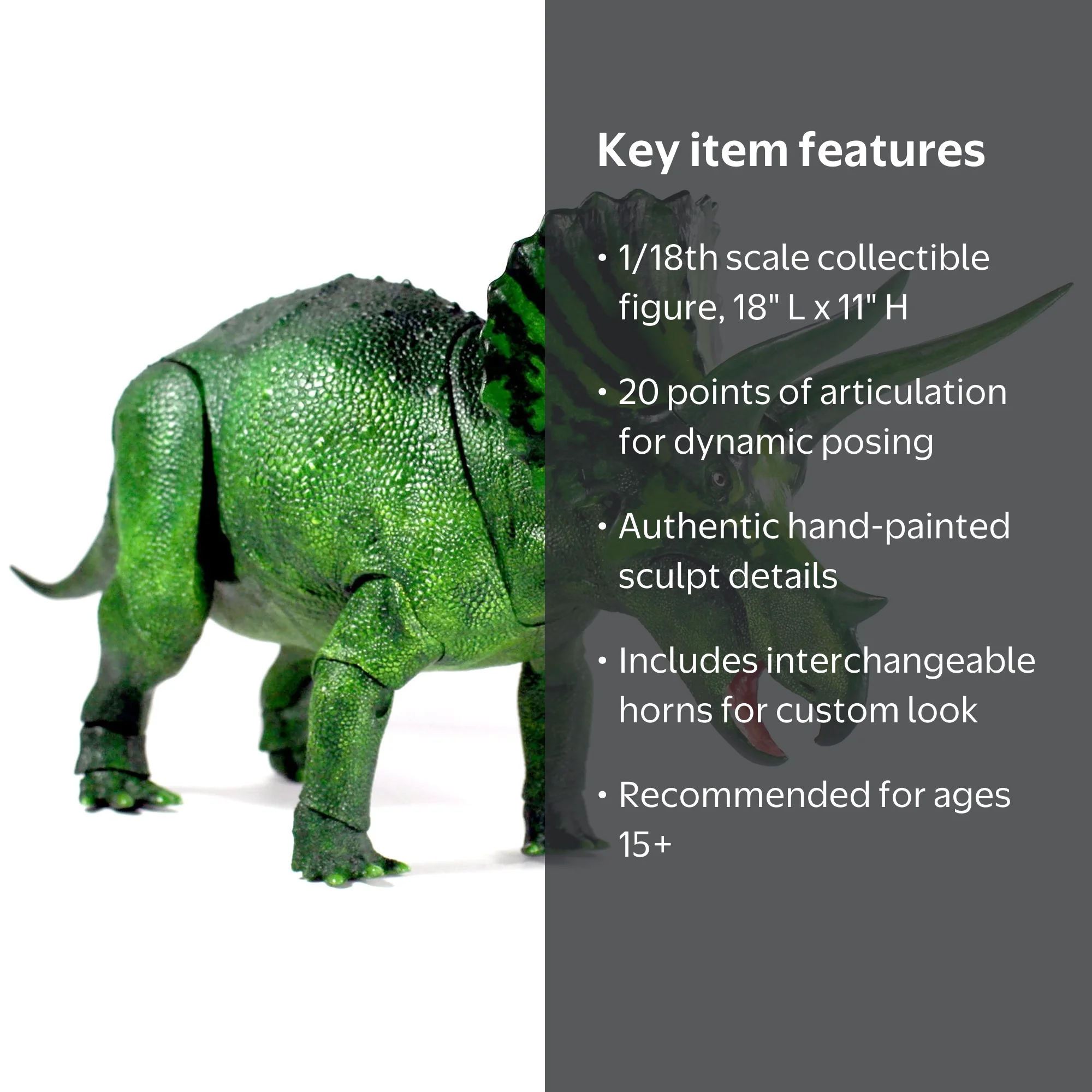 Beasts of the Mesozoic: Adult Triceratops 'Steelhorn' (Limited