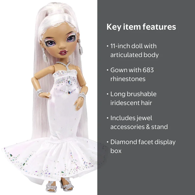 Rainbow High Holiday Edition Collector Doll (11-inch) Roxie Grand