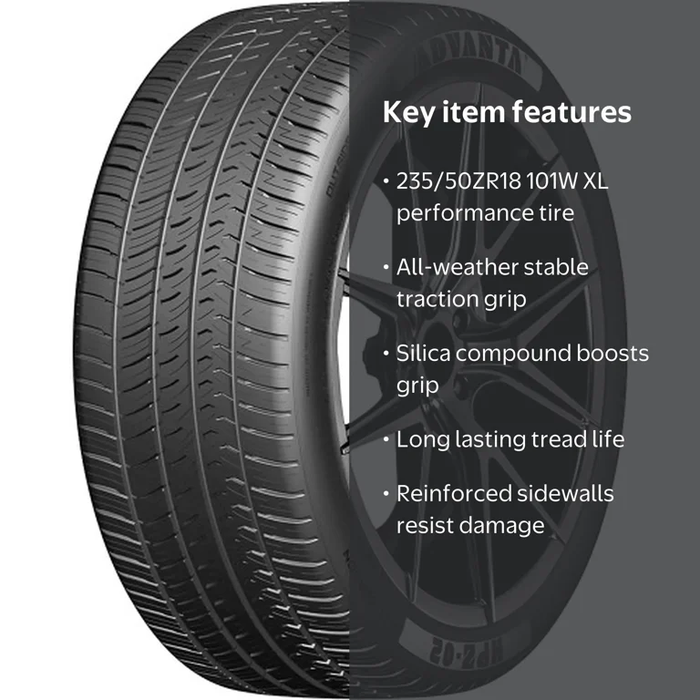 Advanta HPZ-02 Performance 235/50ZR18 101W XL Passenger Tire