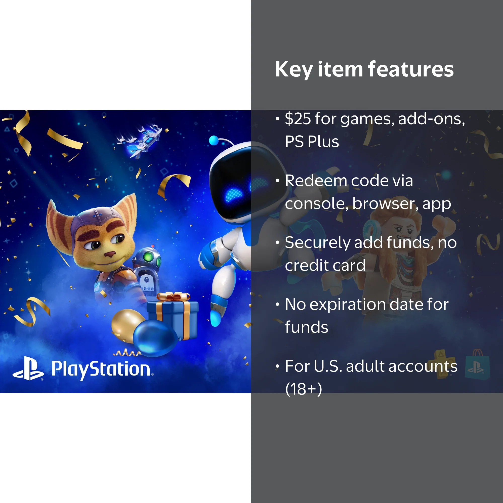 Sony PlayStation Store (Gifting) 25 Gift Card [Digital] - Walmart.com