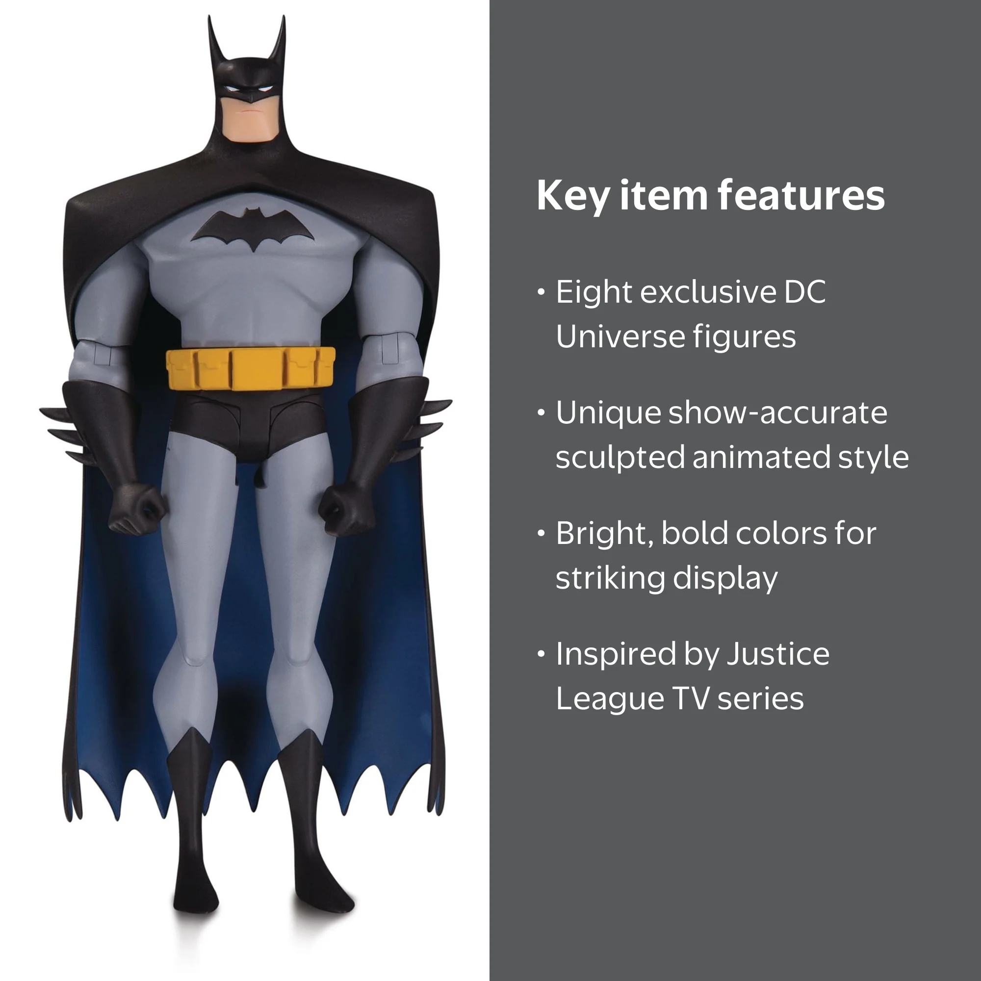Justice League Animated Batman Action Figure - Walmart.com