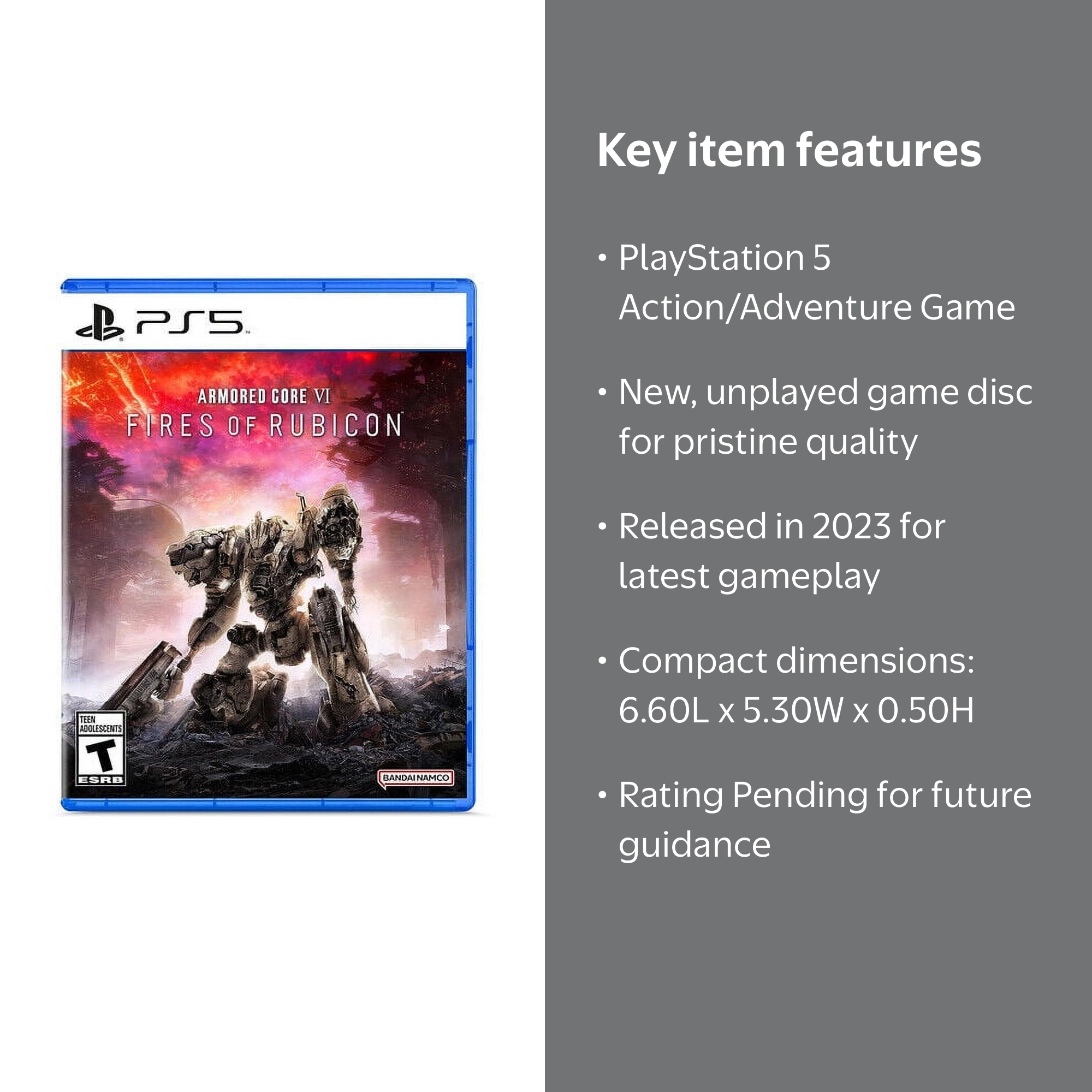 Bandai Namco's Armored Core VI: Fires of Rubicon - New Action