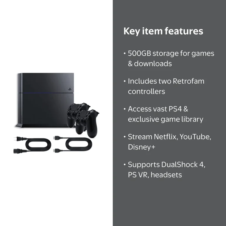 Pre-Owned Sony Playstation 4 PS4 Original 500GB Gaming Console