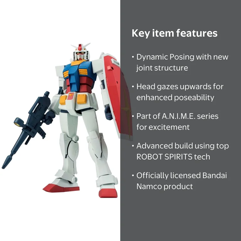 Tamashii Nations - Mobile Suit Gundam - RX-78-2 Gundam Ver