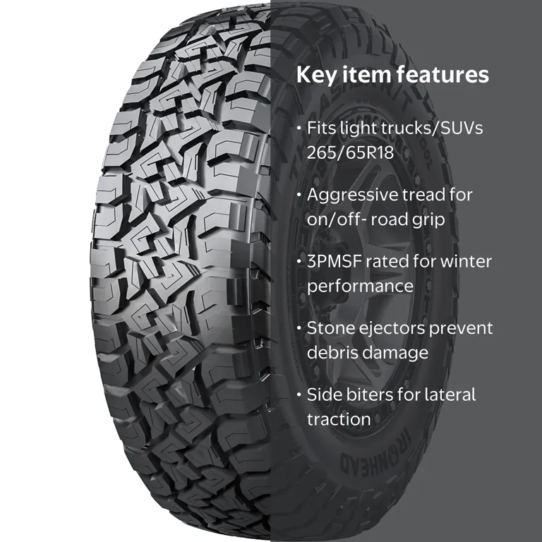 Ironhead Thrasher R/T RTD01 Rugged Terrain 265/65R18 116T XL Light