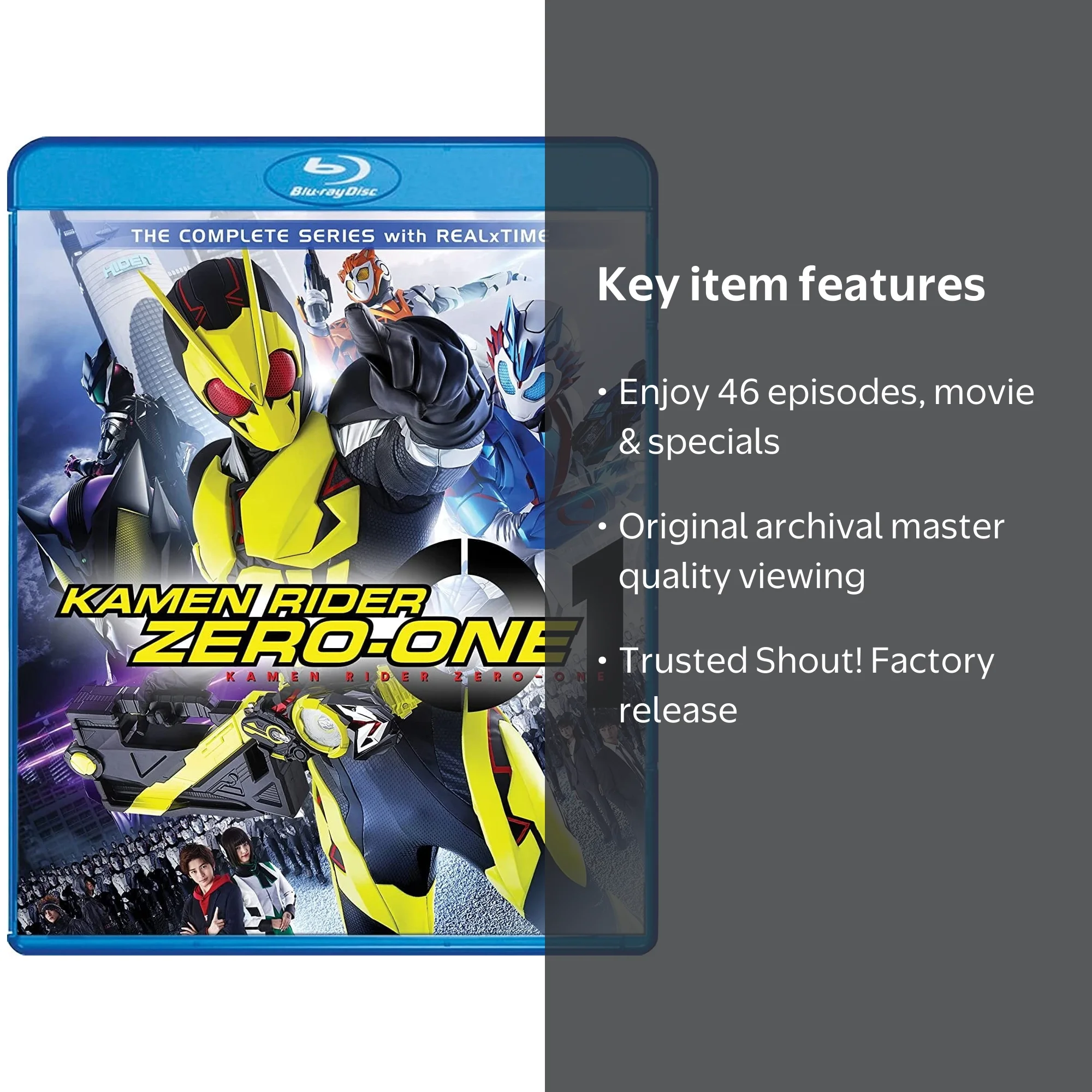 Kamen Rider Zero-One: The Complete Series + Movie - Walmart.com