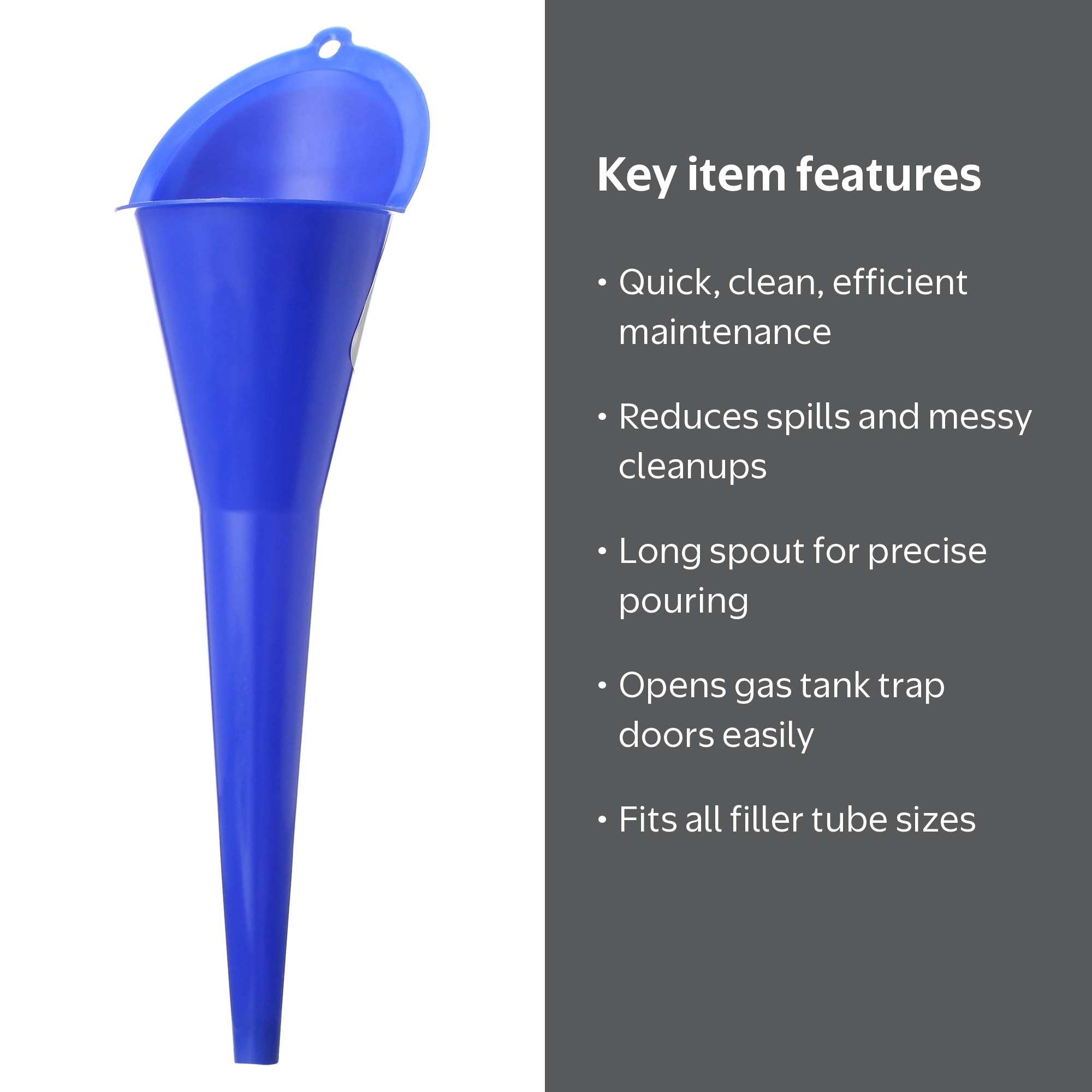 Hyper Tough Small Engine Funnell Blue 10701HT Multi-Purpose Gas