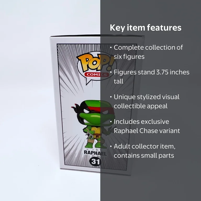 Funko Pop Comics Teenage Mutant Ninja Turtles PX Exclusive (Set of