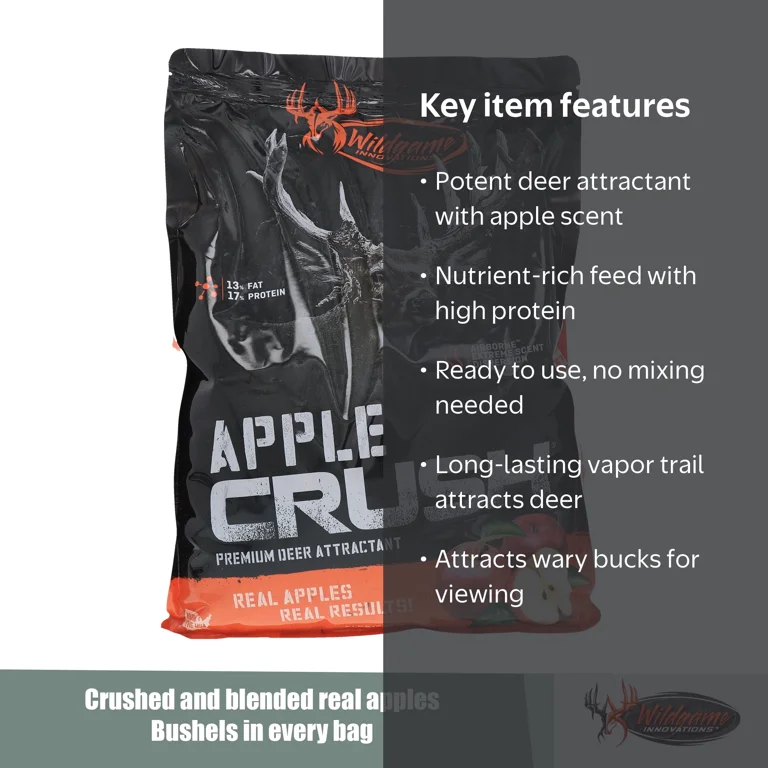 Wildgame Innovations Apple Crush Deer Attractant Powder 5 lb Bag