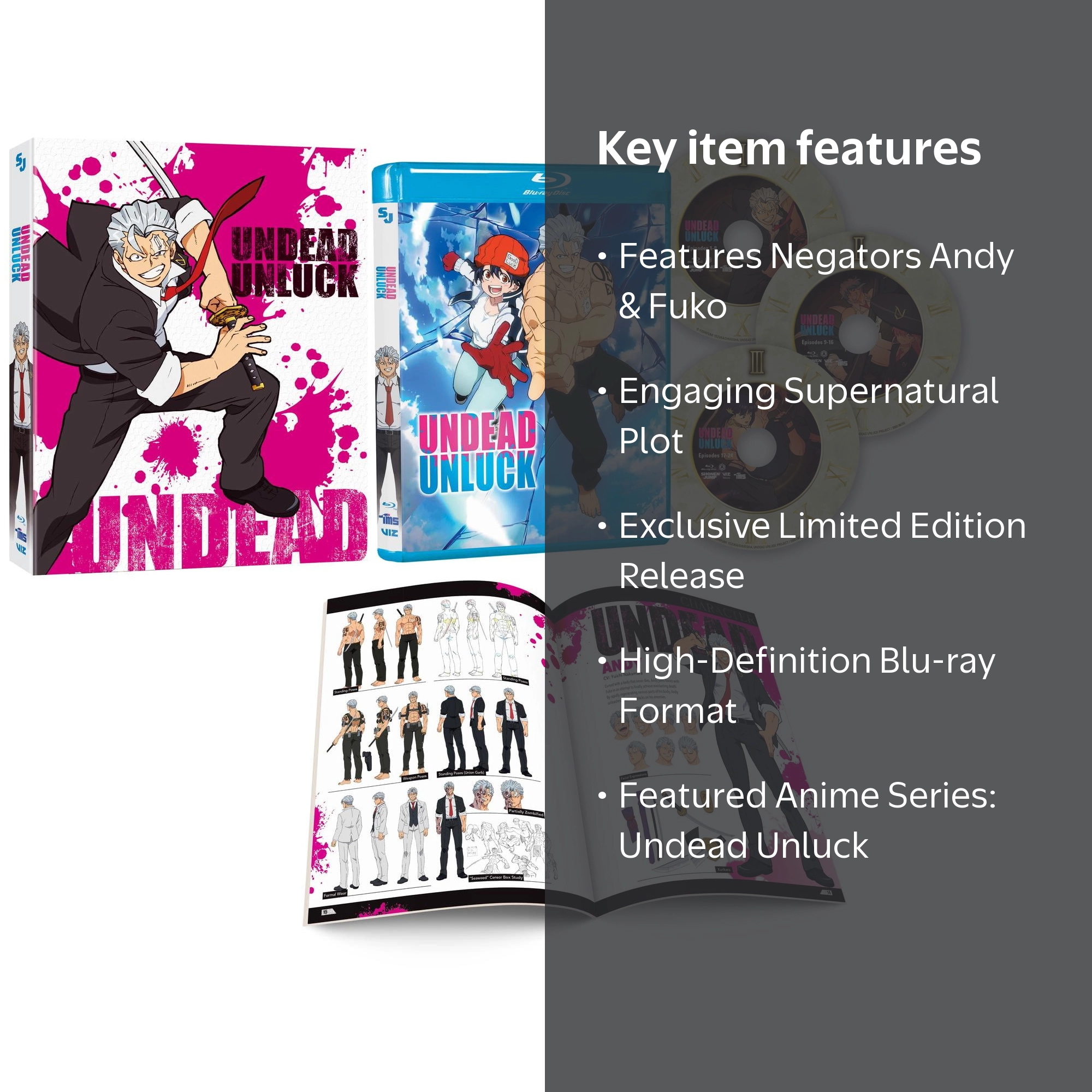 Undead Unluck Limited Edition (Blu-ray) - Walmart.com