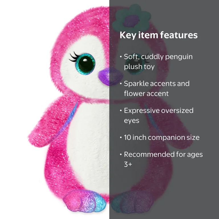 First and Main - FantaZOO 10 Inch Plush, Penny Penguin - Walmart.com