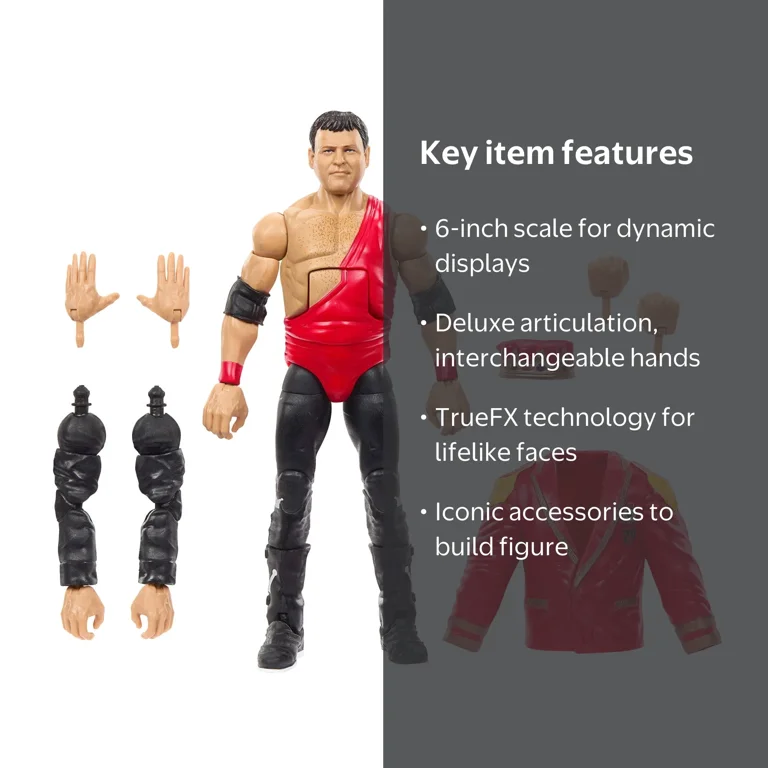 WWE, Action Figure, Jerry ‚ÄúThe King‚Äù Lawler, 6-inch Elite