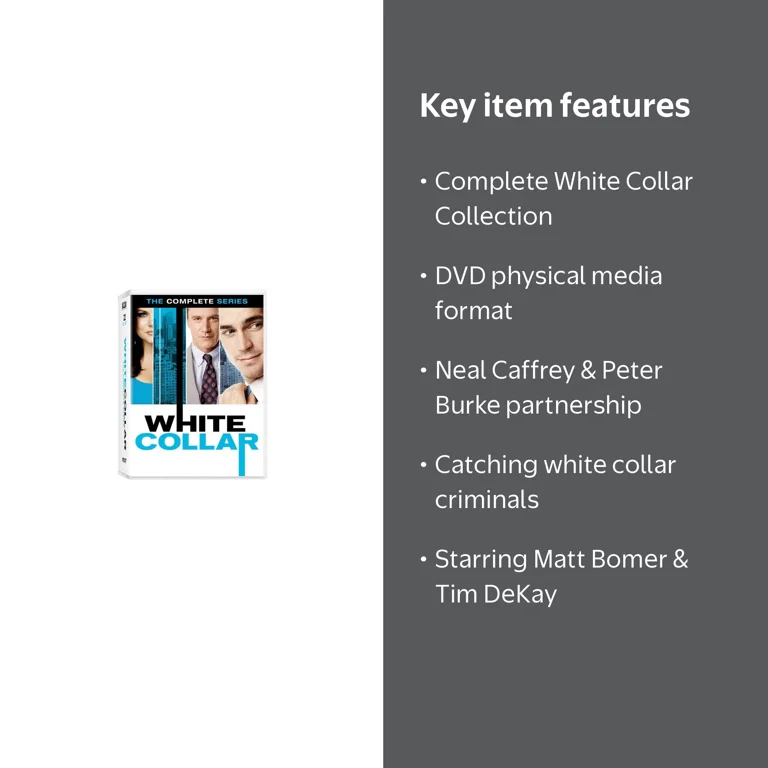 20th Century Studios, FOX White Collar The Complete Collection DVD