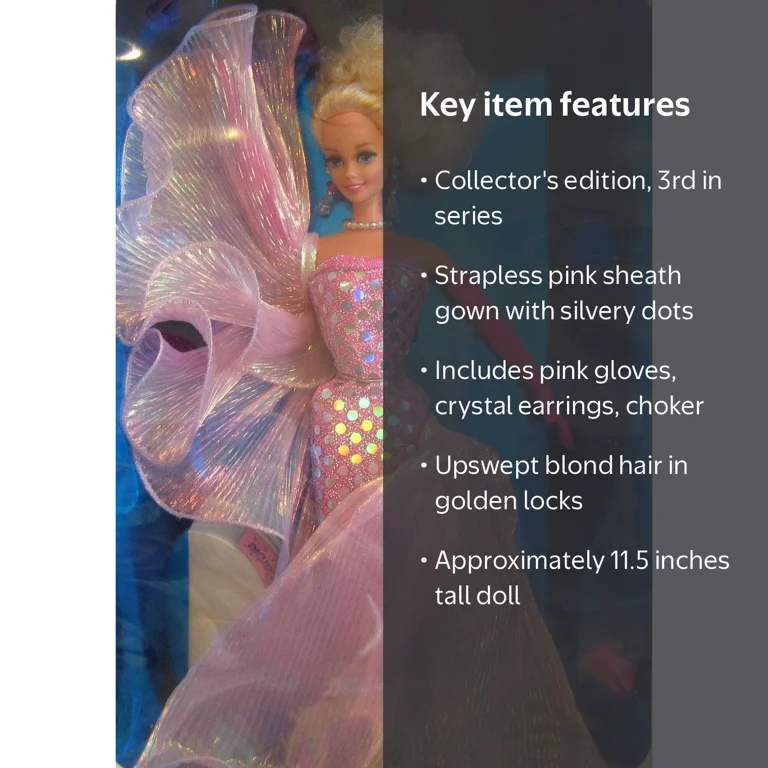 Mattel Barbie Doll Evening Extravaganza Classique Collection 11.5