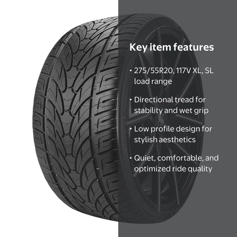 Lionhart LH-TEN All Season High-Performance Tire, 275/55R20 117V