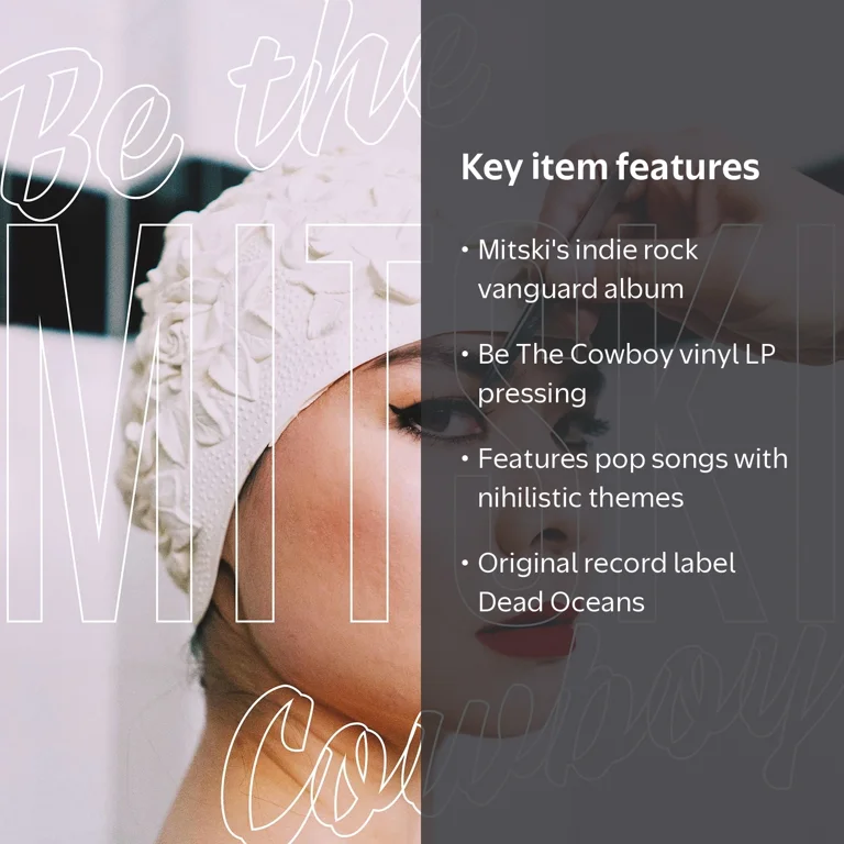 Dead Oceans, Vinyl LP, Be The Cowboy, Mitski - Music & Performance
