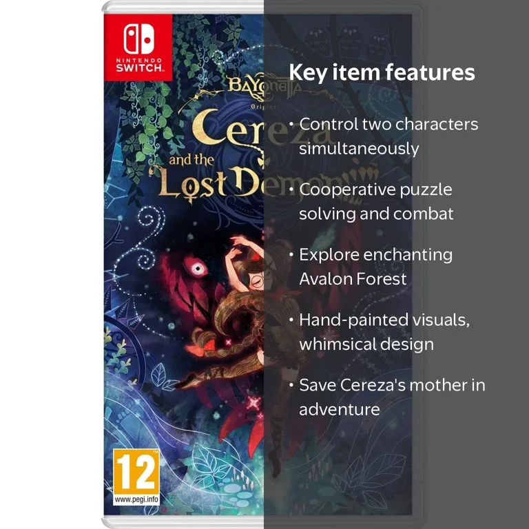 Bayonetta Origins: Cereza and the Lost Demon Nintendo Switch Game