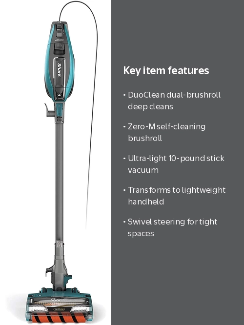 Shark APEX Stick Vacuum with DuoClean & Self-Cleaning Brushroll