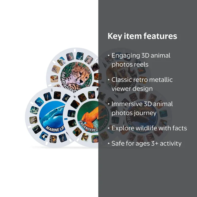 View-Master Classic Deluxe Edition Metallic Look Ages 3+ Toy
