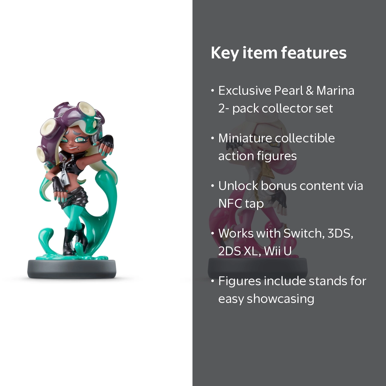 Nintendo Pearl & Marina 2-Pack Set, Splatoon Series amiibo
