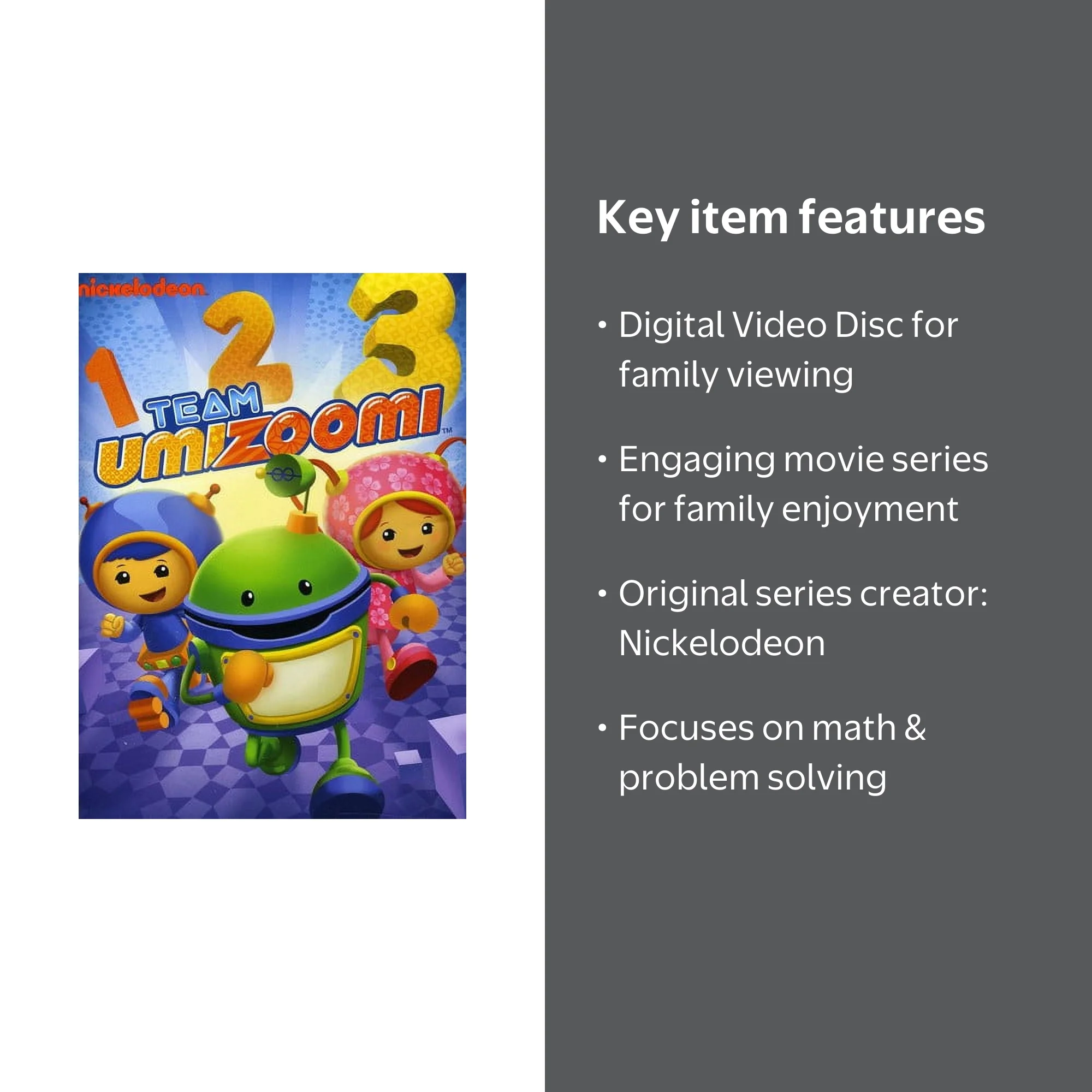 Nickelodeon - Team Umizoomi [DIGITAL VIDEO DISC] - Walmart