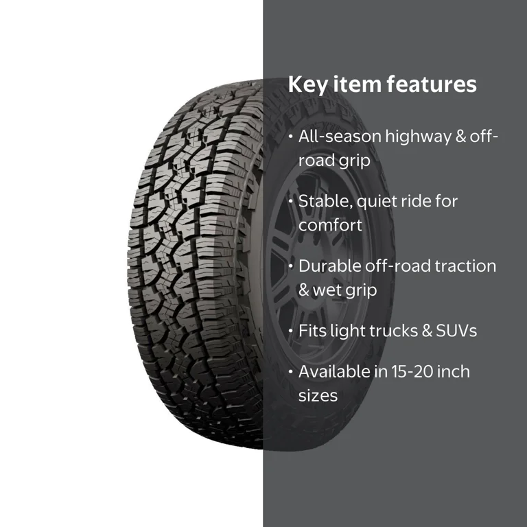 Dextero DAT1 All Terrain 265/70R16 111T All Season Tires, Fits