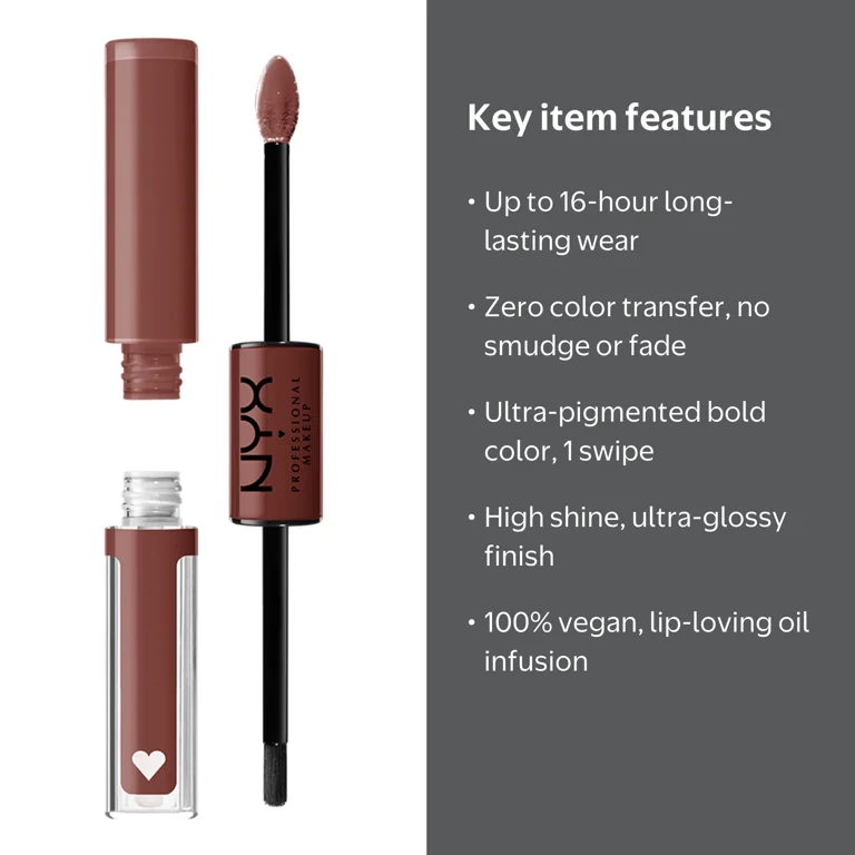 NYX Professional Makeup Shine Loud Vegan Lipstick 06 Boundary