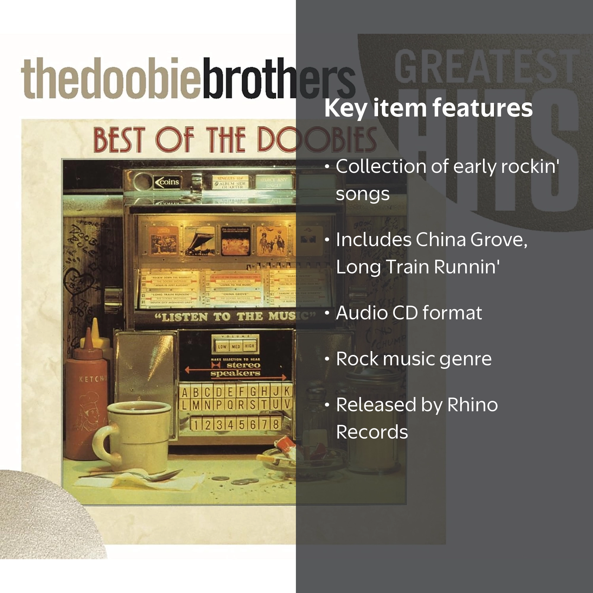 The Doobie Brothers - The Best Of The Doobies - CD - Walmart.com