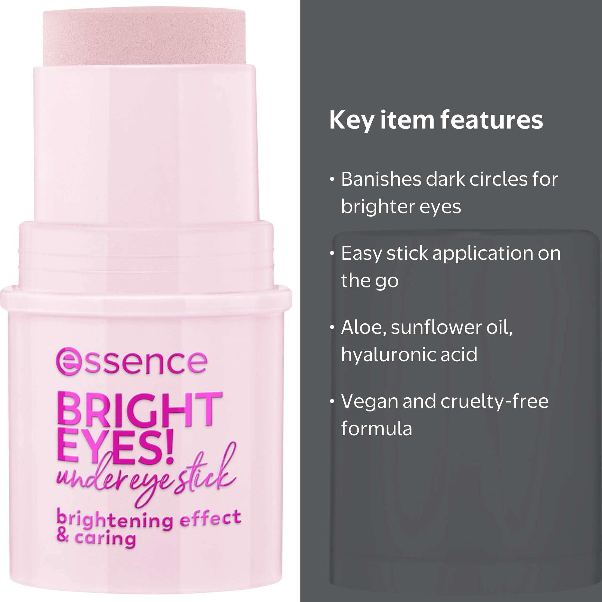 essence Bright Eyes Under Eye Stick, 01 Soft Rose - Walmart.com