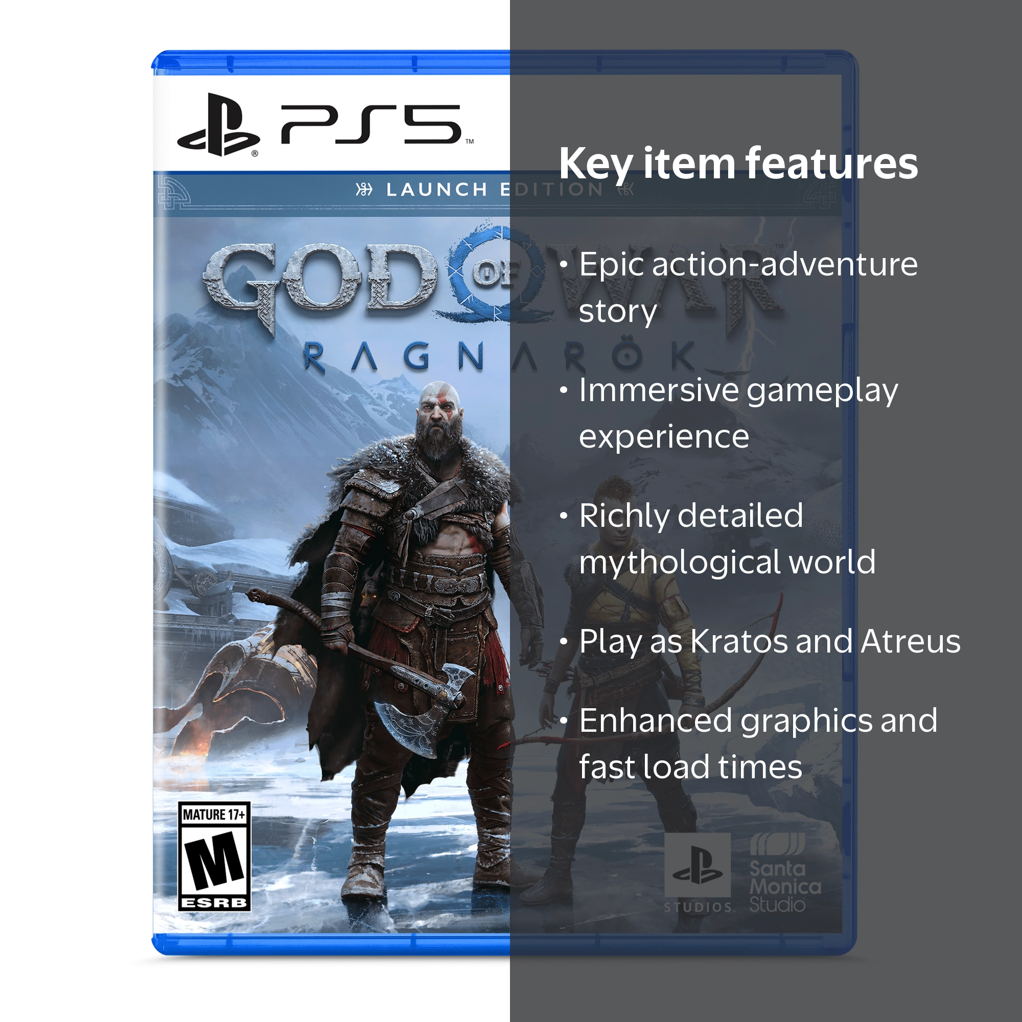 Sony, God of War Ragnar√∂k Launch Edition, PS5, 1000031635