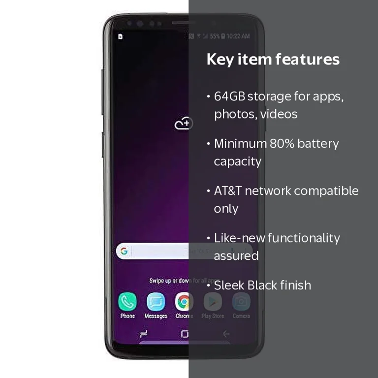 Samsung Galaxy S9 SCV39 ブラック 本体 サムスン Galaxy S9+ SCV39 au