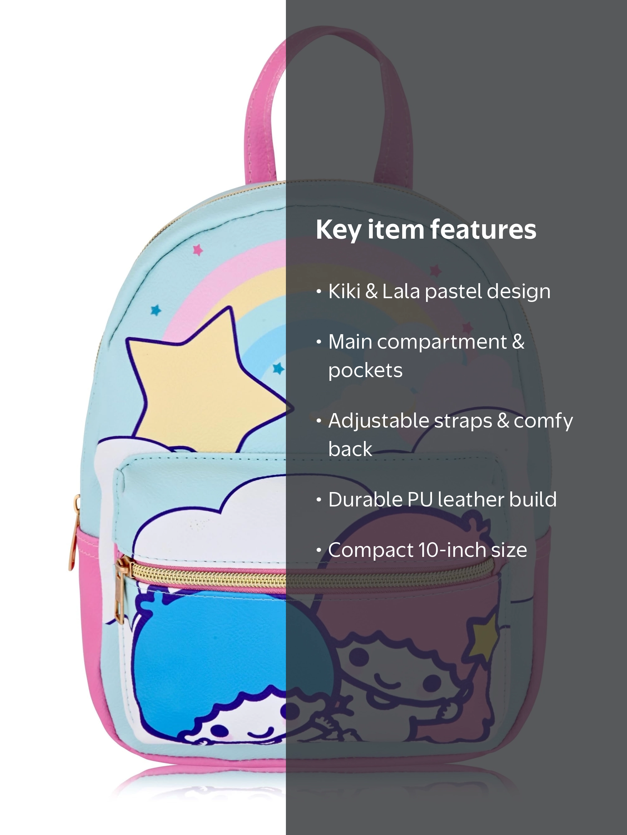 Sanrio Little Twin Stars Backpack for Women, Men, Unisex  display picture 1