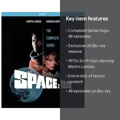 Space: 1999 The Complete Series (Blu-Ray) - Walmart.com